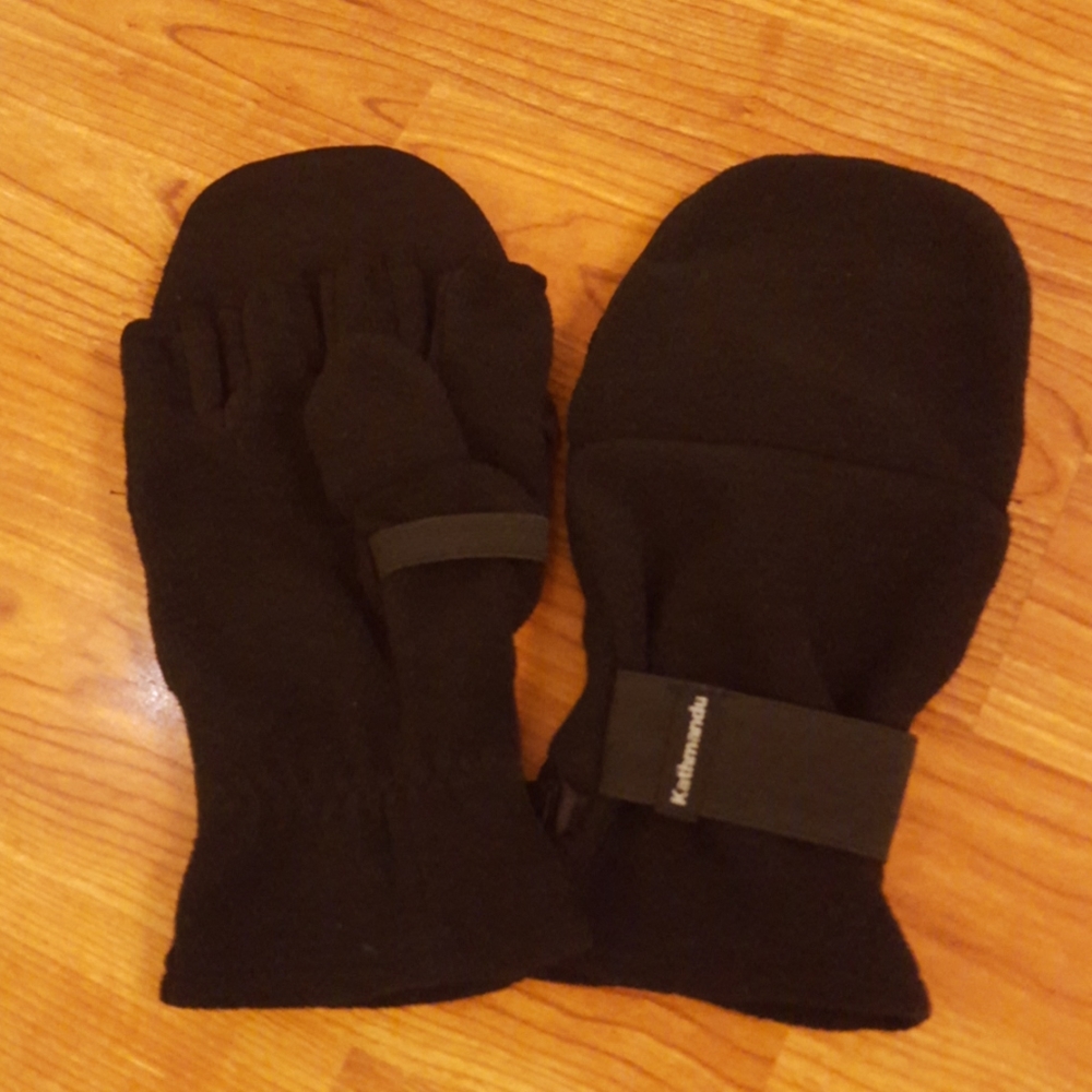 Kathmandu Fingerless gloves with mitten covers